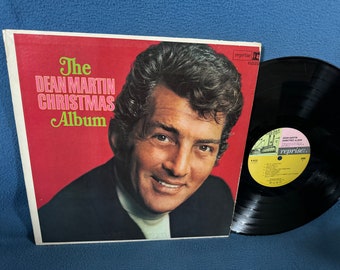 Vintage, Dean Martin "The Christmas Album", Holiday Vinyl LP, Record, Traditional Classics, White Christmas, Jingle Bells, Winter Wonderland