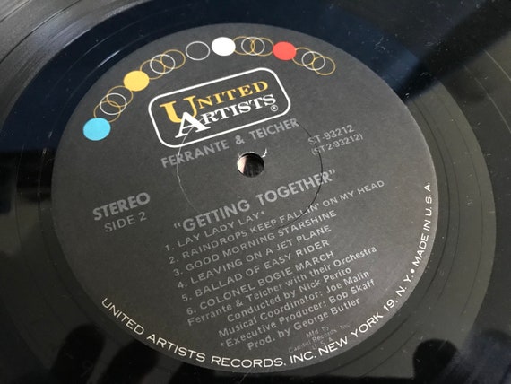 Vintage Ferrante And Teicher Getting Together Etsy