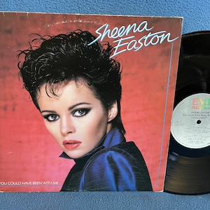 Vintage, Sheena Easton, &quot;You Could Have Been With Me&quot; Vinyl LP Record Album, 1982 Original First Press, A Little Tenderness, 80&#39;s Funky Pop