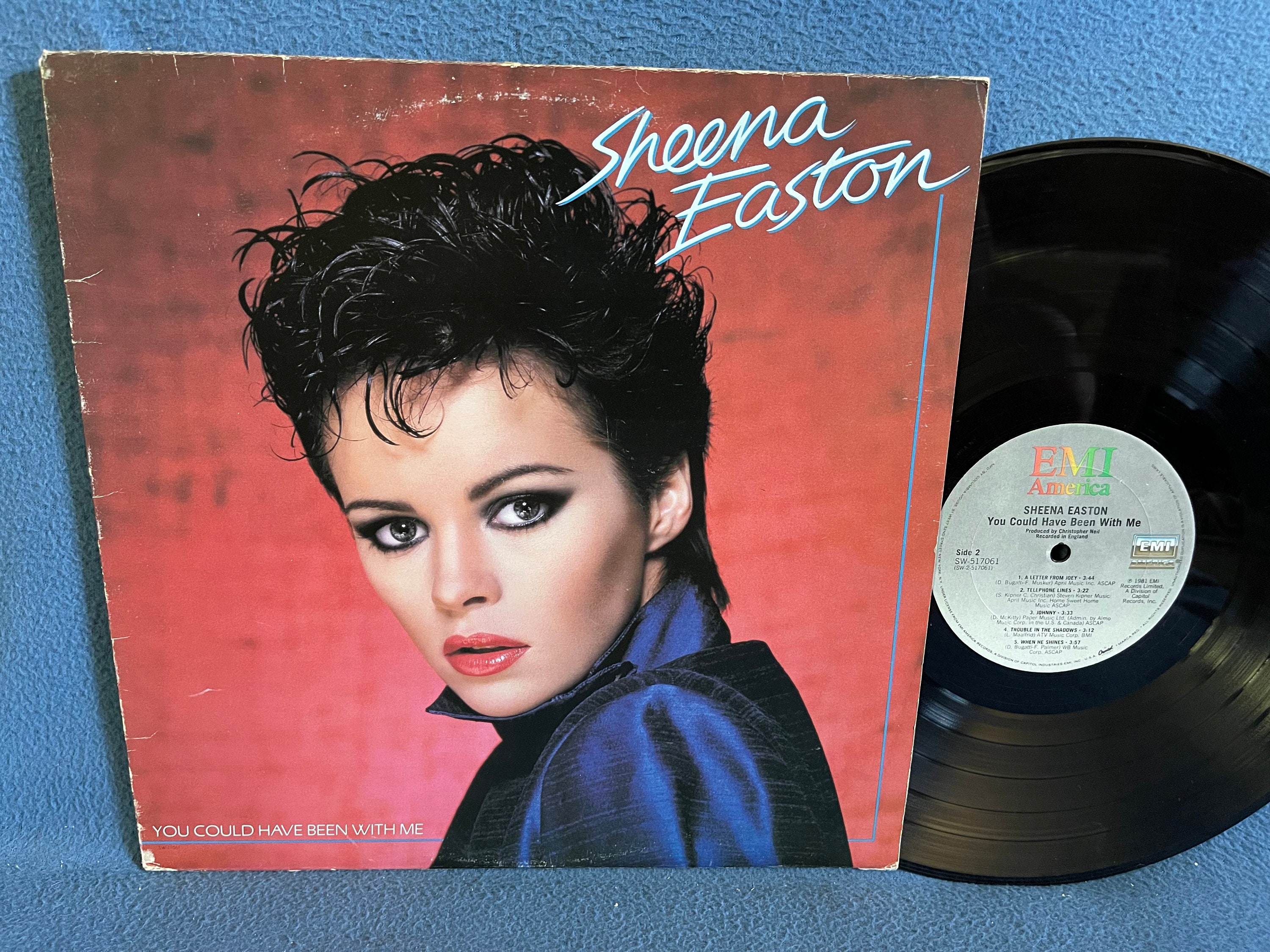Vintage, Sheena Easton, "You Could Have Been With Me" Vinyl LP Record Album, 1982 Original First Press, A Little Tenderness, 80's Funky Pop
