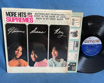 Vintage, Diana Ross and the The Supremes, "More Greatest Hits By", Vinyl LP, Record Album, 1965 Motown Original Press, Soul R&B Diva