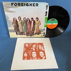 Vintage, Foreigner - &quot;S/T Debut&quot;, Vinyl LP, Record Album, Original 1977 First Press, Classic Rock, Cold As Ice, Feels Like The First Time