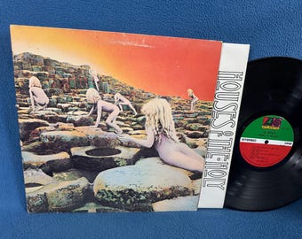 RARE, Vintage, Led Zeppelin &quot;Houses Of The Holy&quot; Vinyl LP Record Album, Sterling, RL Bob Ludwig, Original First Press, Song Remains The Same