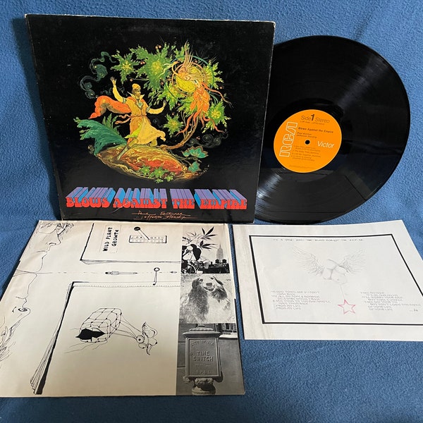 Vintage Paul Kantner "Blows Against The Empire" Vinyl LP, Record Album, w BOOKLET, Original First Press, Jefferson Airplane, Starship