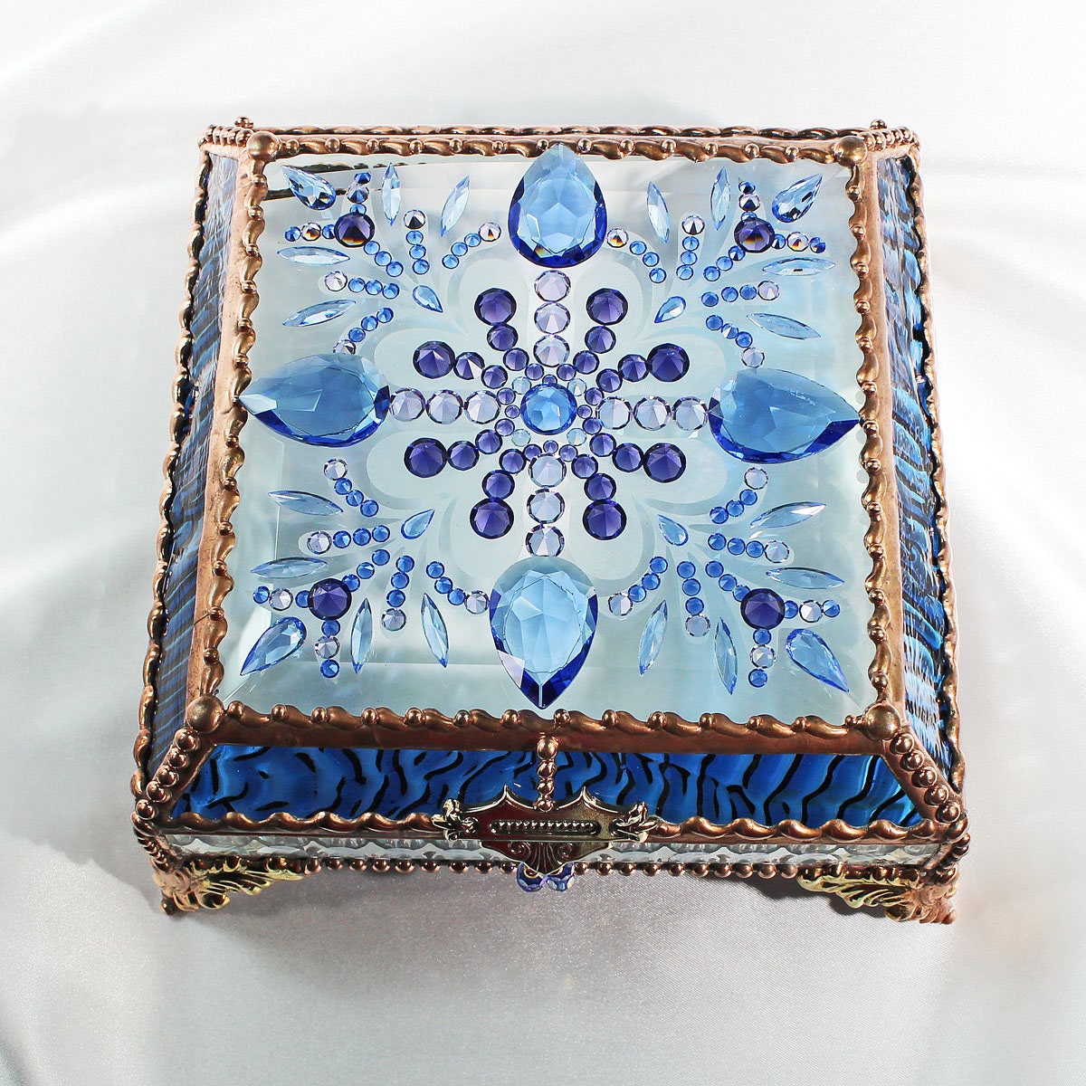 Jewel Encrusted 6x6 COPPER
