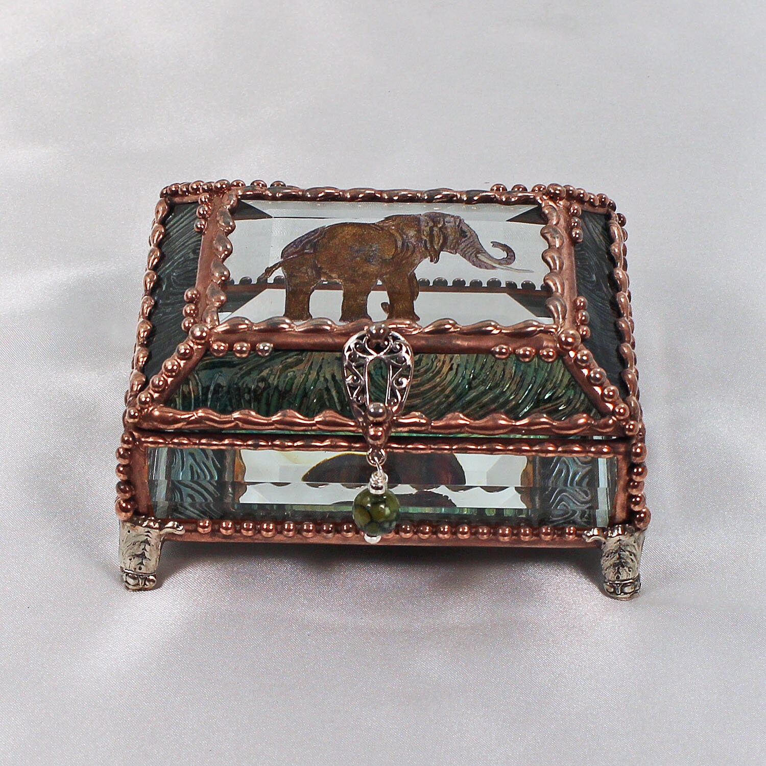 Elephant, Jewelry Box, Treasure Box, Gift Box, Trinket Box, Faberge