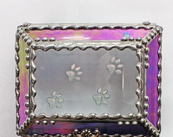 Paws, Canine, Puppies, Dogs, Jewelry Box, Faberge Style, Trinket Box