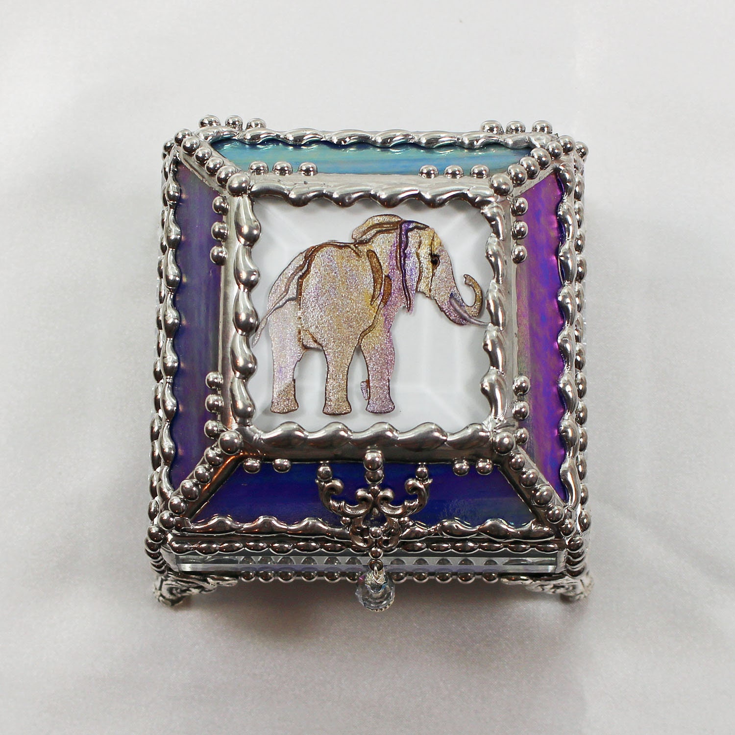 Elephant, Jewelry Box, Treasure Box, Gift Box, Trinket Box, Faberge