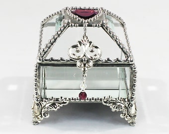 Heart Jewel , jewelry box, ring display box,