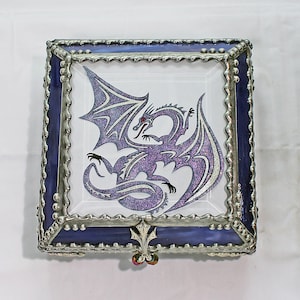 Dragon Etched Mirror - Etsy