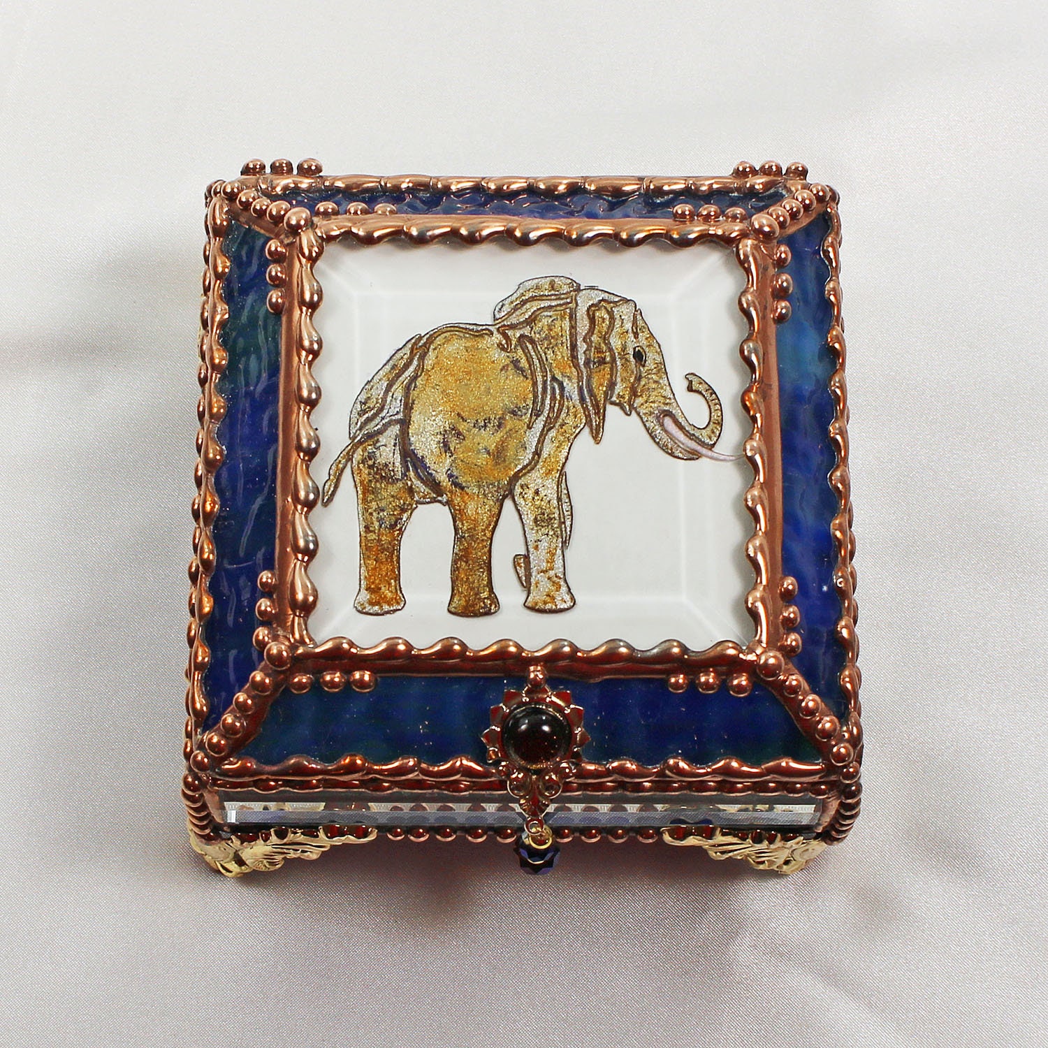Elephant, Jewelry Box, Treasure Box, Gift Box, Trinket Box, Faberge
