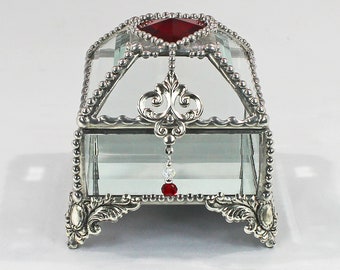 Heart Jewel , jewelry box, ring display box,