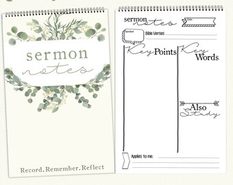 Sermon Notebook