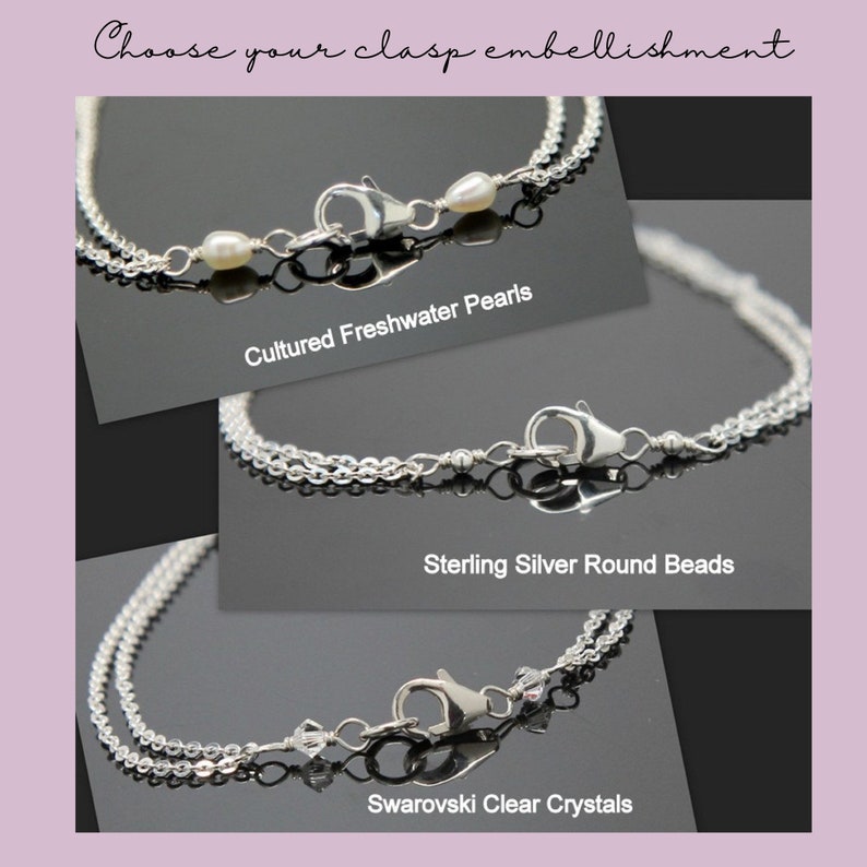 Sterling Silver INFINITY Bracelet Infinity Charm Bridesmaids Etsy