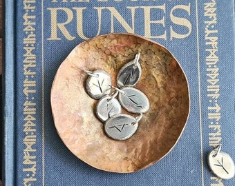 Pewter Rune Charm Pendants