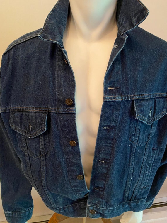 Vintage 1990s Men’s J Peterman Denim Jean jacket L