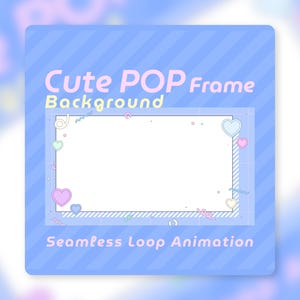 Retro Pop Frame Backgrounds – 18 Loop Animations Pack