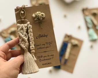Maid Of Honor Proposal Gifts, Bridesmaid Proposal Gifts, Will You Be My Bridesmaid Favors, Bridal Party Gifts for Wedding Bachelorette Party