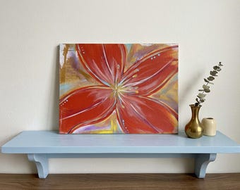 Soft Red Flower