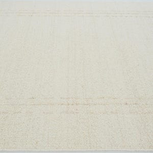 Woven Ridge Arroyo Honey Wool Rug, Hand-Woven Ribbed Directional Weave, Warm Honey Area Rug 8x10 image 8