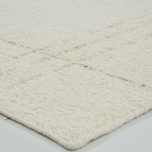 Woven Ridge Arroyo Honey Wool Rug, Hand-Woven Ribbed Directional Weave, Warm Honey Area Rug 8x10 image 7