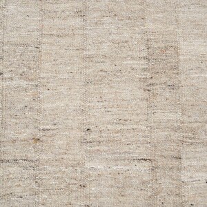 Soft Ground Divide Honey wollen vloerkleed, handgeweven laagpolig platweefsel, warm honingkleurig vloerkleed 8x10 afbeelding 2