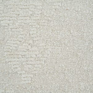 Still Water Cedar Ivory wollen vloerkleed, handgeknoopt met tonale, gewassen patronen, ivoorkleurig crèmekleurig vloerkleed 8x10 afbeelding 5