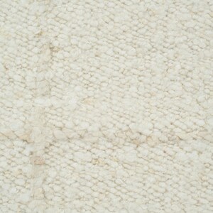 Woven Ridge Attic Honey Wool Rug, Hand-Woven Ribbed Directional Weave, Warm Honey Area Rug 8x10 image 4