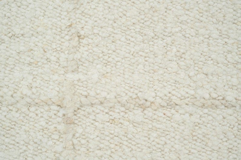 Woven Ridge Attic Honey Wool Rug, Hand-Woven Ribbed Directional Weave, Warm Honey Area Rug 8x10 image 4
