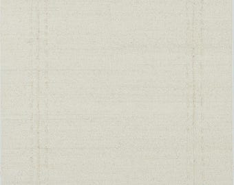 Woven Ridge Arroyo Honey Wool Rug, Hand-Woven Ribbed Directional Weave, Warm Honey Area Rug 8x10