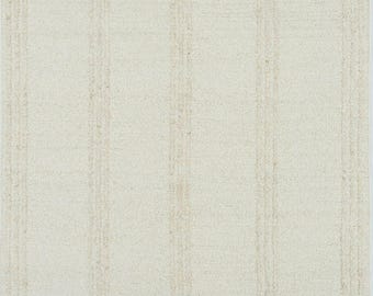 Woven Ridge Aspen Elfenbein-Wollteppich, handgewebt, gerippt, mit Richtungsbindung, elfenbeinfarbener Teppich 8x10