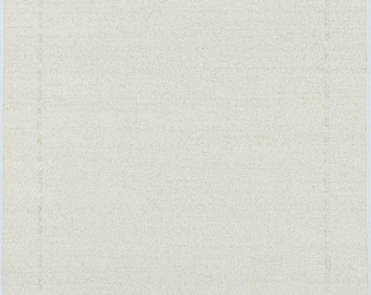 Woven Ridge Attic Honey Wool Rug, Hand-Woven Ribbed Directional Weave, Warm Honey Area Rug 8x10