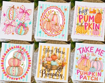 Preppy Pumpkin Patch PNG Bundle, Striped Fall Png, Autumn Vibes Png, Preppy Fall, Coquette Bow Autumn Shirt PNG, Hey Pumpkin, Pumpkin Patch
