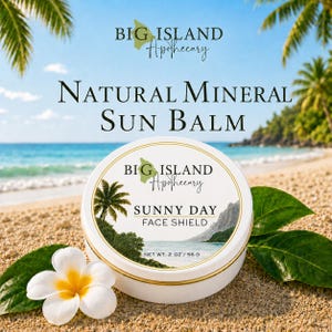 Sunny Day Face Shield: A Natural Mineral Protective Sun Balm (2 oz)