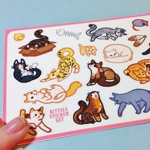 Kitty Cat Sticker Sheet image 1