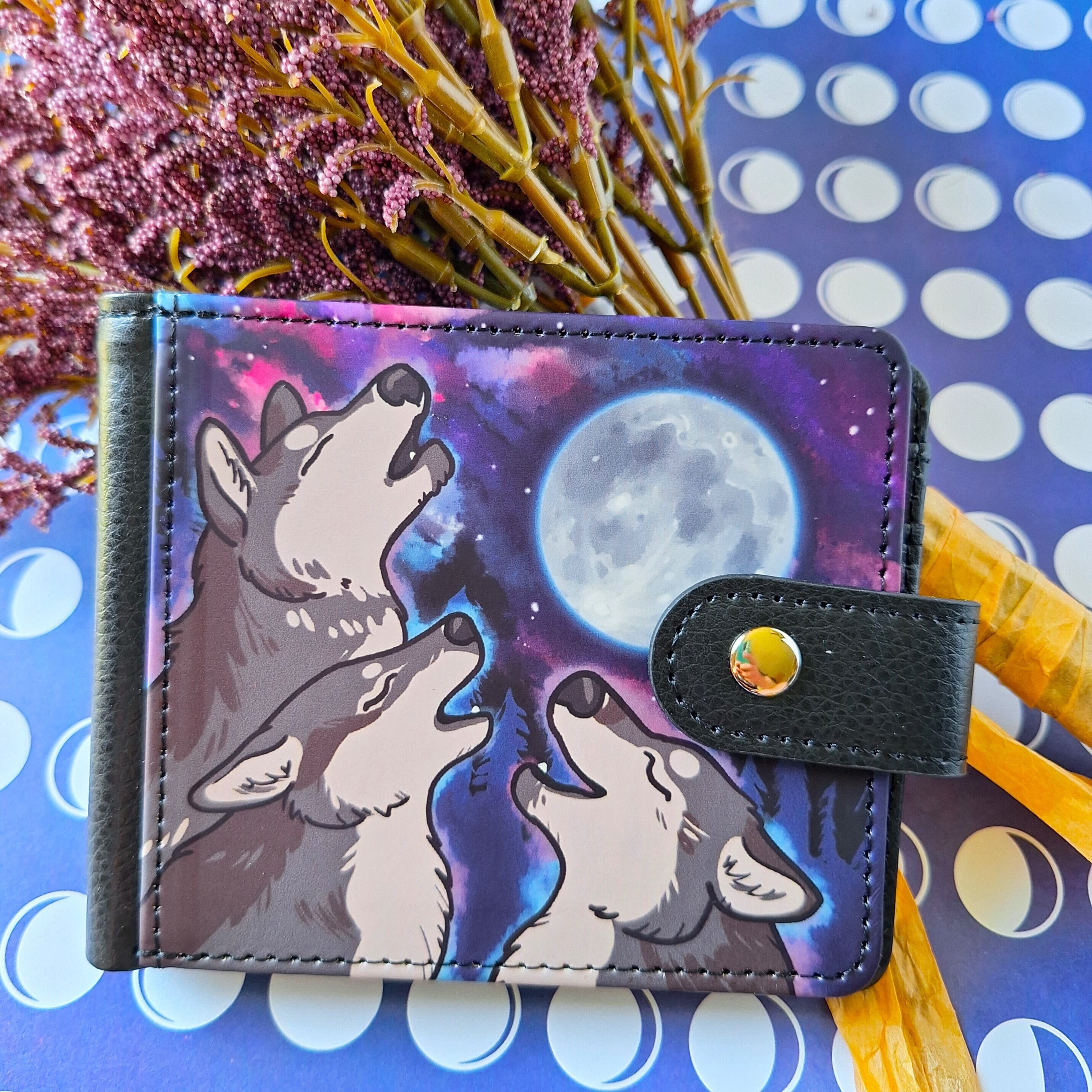 Furry wallet Etsy