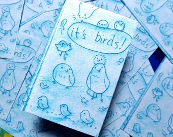 it's birds! - mini doodle sketch zine