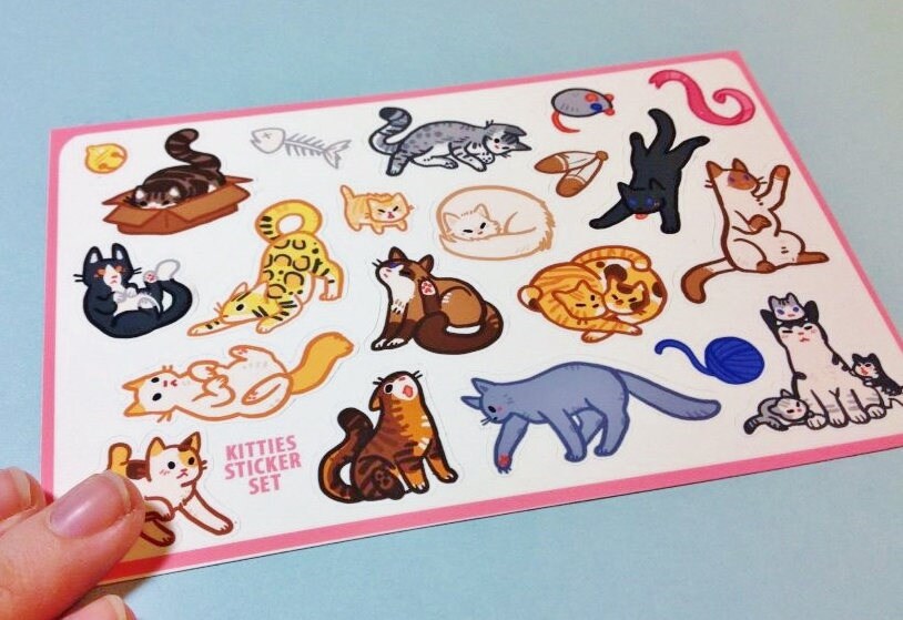 Dogs Sticker Sheet Etsy