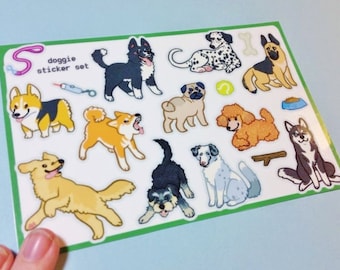 Dogs Sticker Sheet