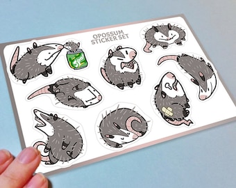 Opossums Sticker Sheet