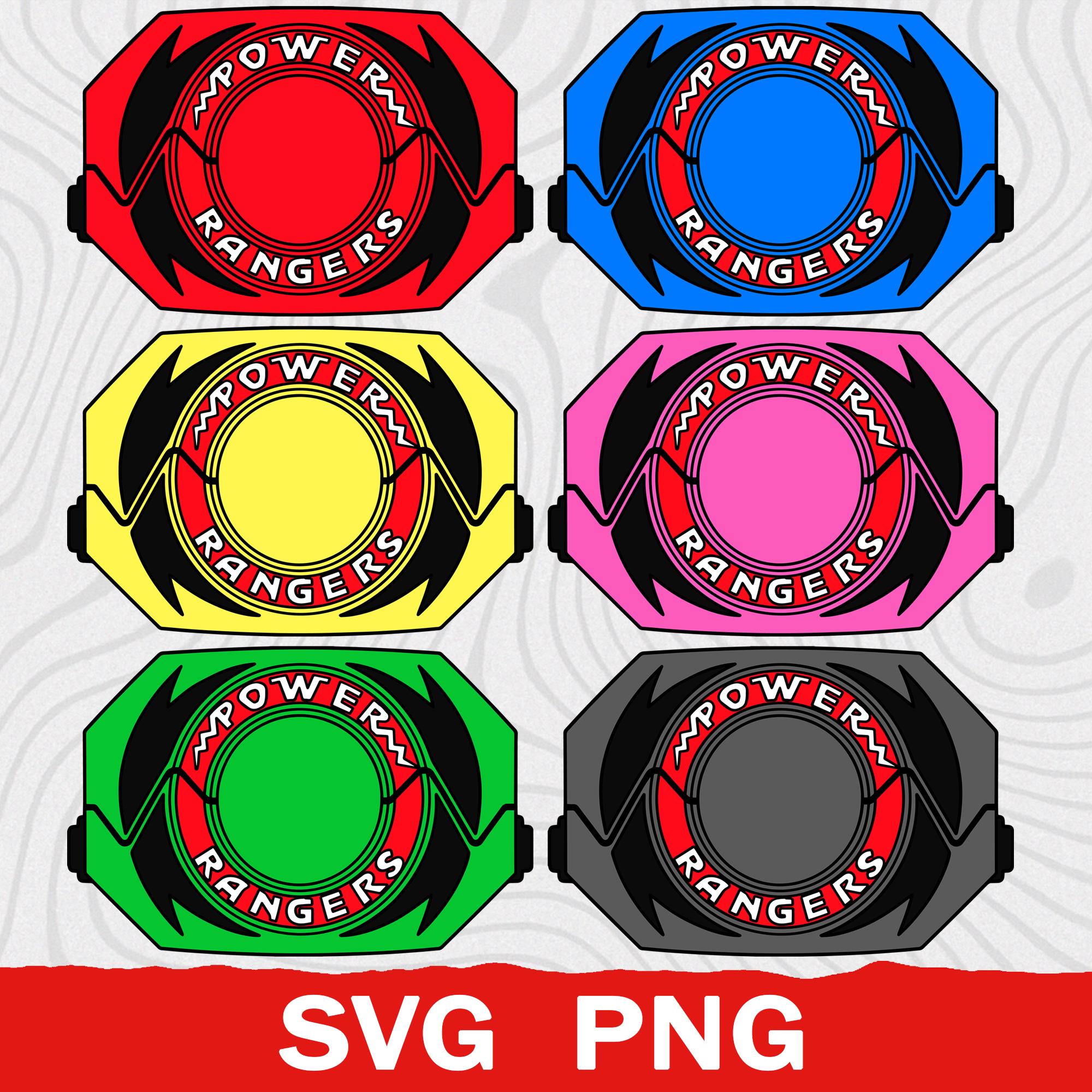 Power Ranger Emblem - Etsy