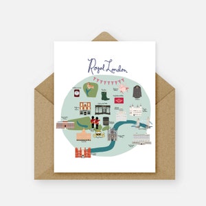 Royal London Greeting Card