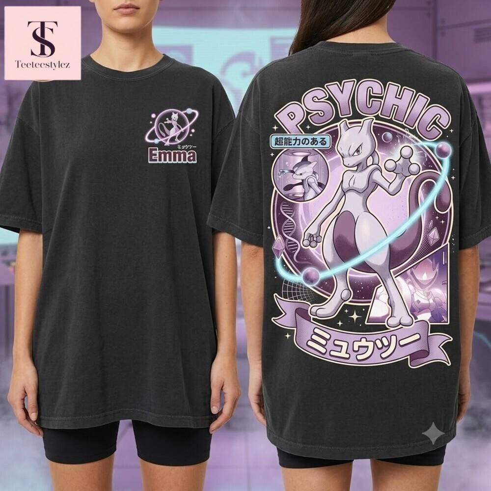 Mewtwo Tshirt - Etsy