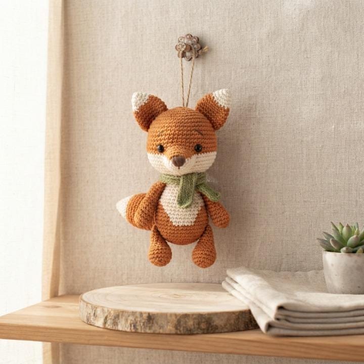 30 Animal Crochet Patterns for Cute Gifts, Nursery Decor, and Cozy Makes 26 Crochet Fox Amigurumi Pattern