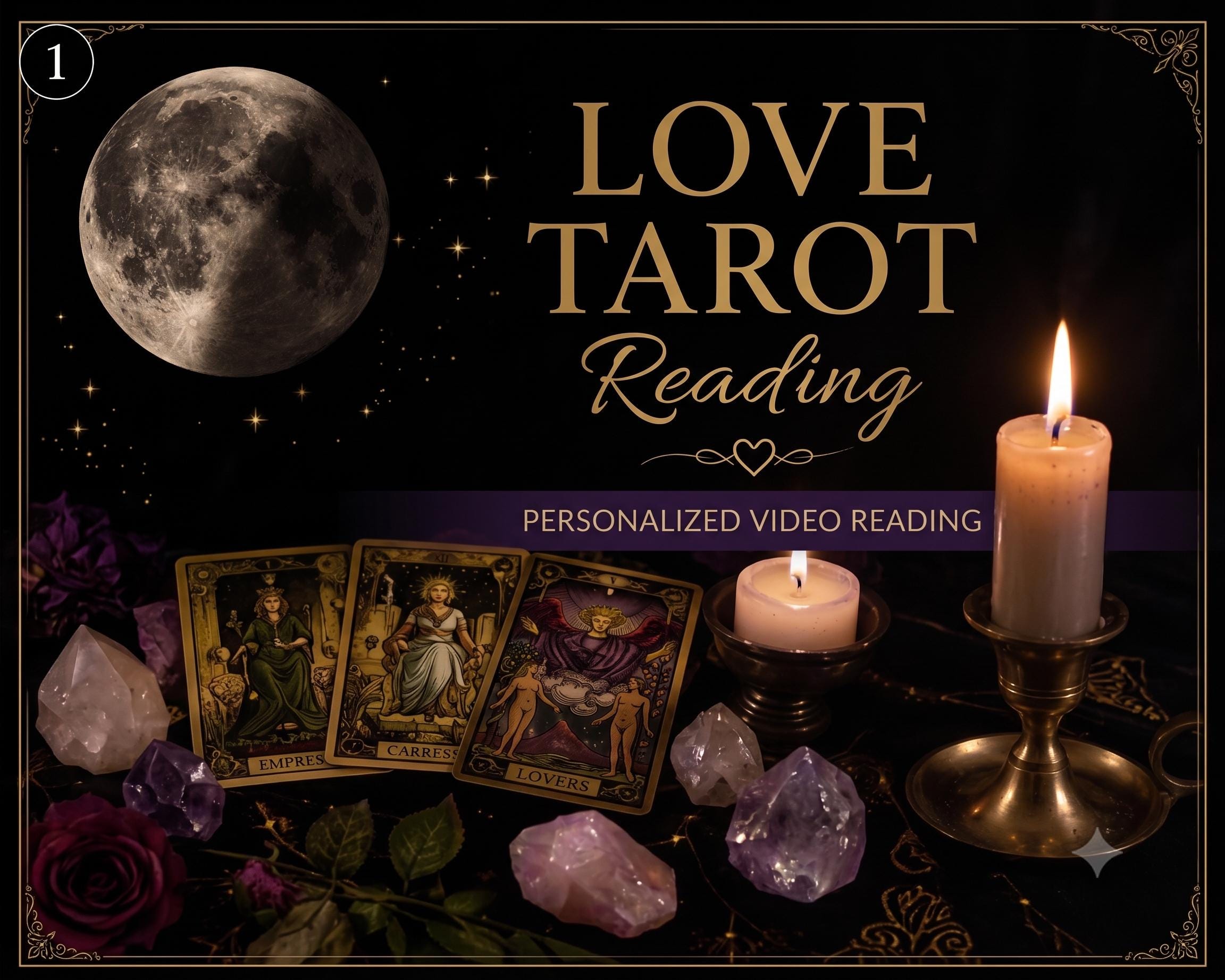 Personalized Love Tarot Reading | Relationship Guidance | Video Card Reading | Spiritual Insight | 24-48 Hour Delivery