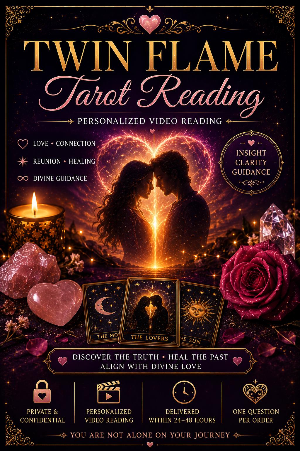Twin Flame Reading | Personalized Love Guidance Video | Reunion & Separation