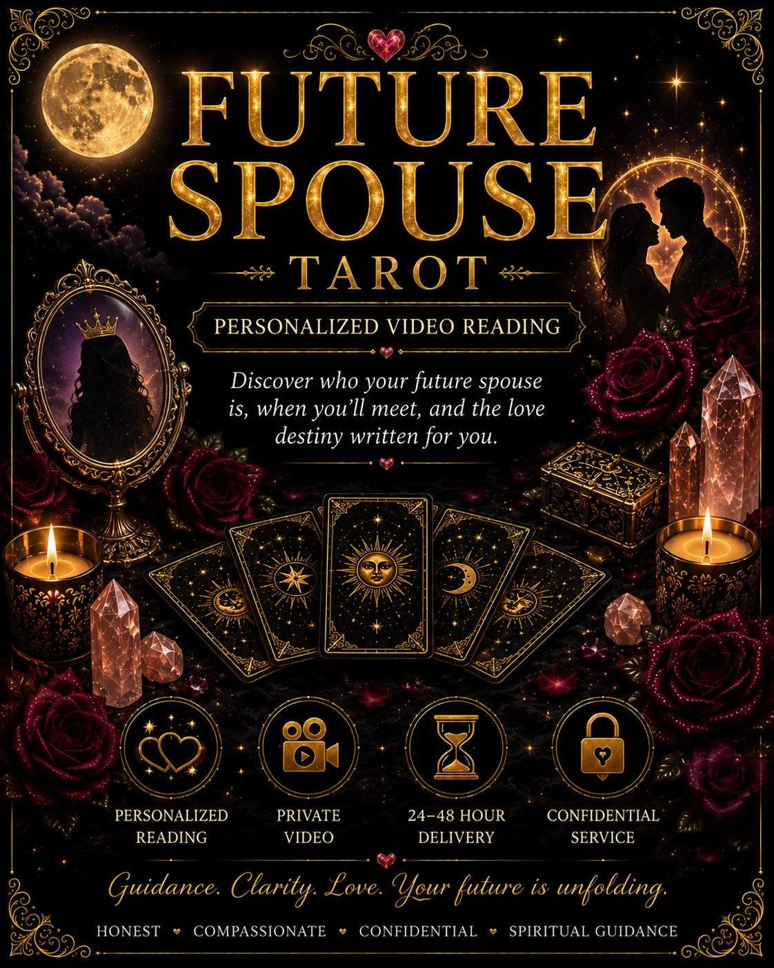 Future Spouse Tarot | Who Will I Marry? Personalized Love & Marriage Video Guidance