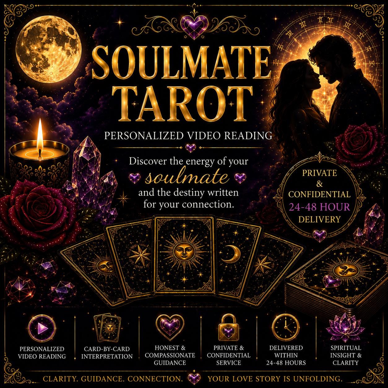 Soulmate Tarot Video | Personalized Psychic Insight for Your Future Partner