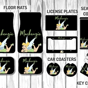 Buy Custom Tinkerbell Car Mat Accessory Set Online in India Etsy