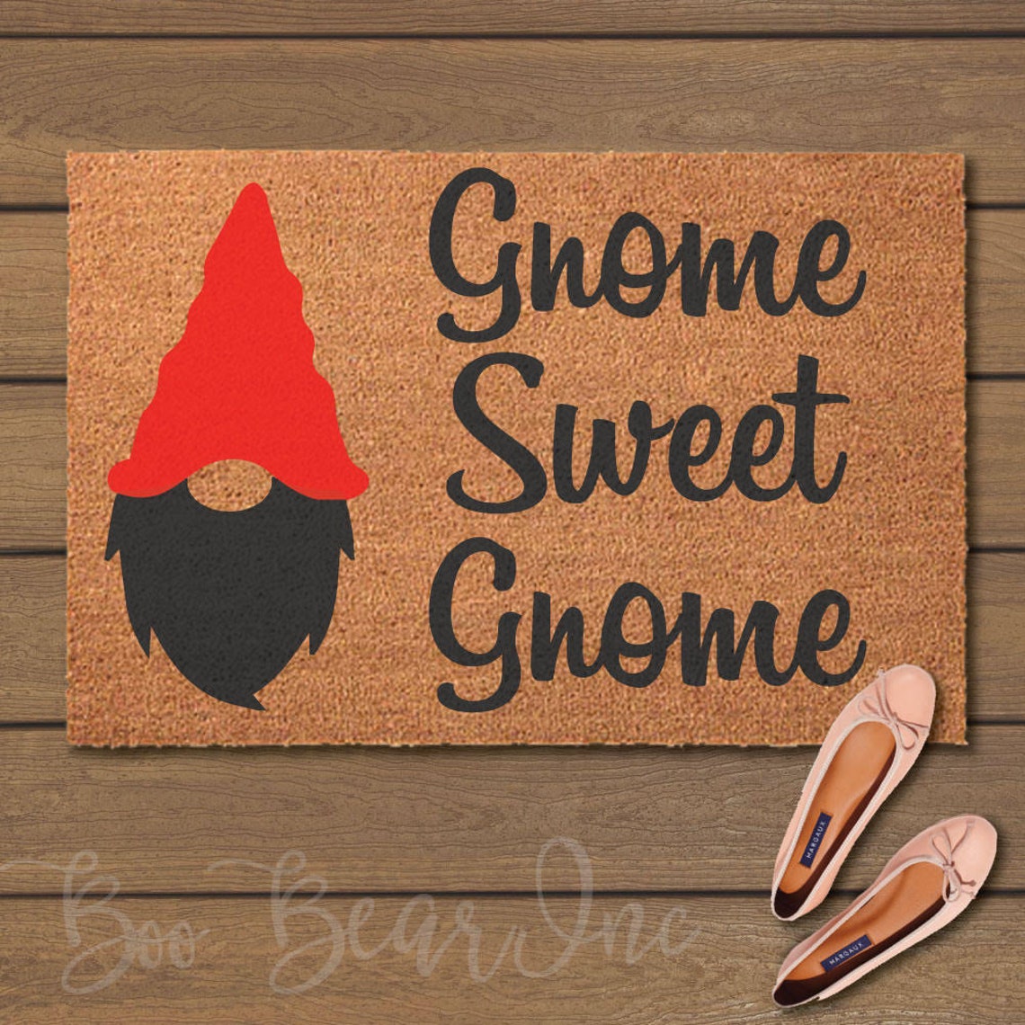Gnome Sweet Gnome Doormat Mats Fun Doormats Etsy